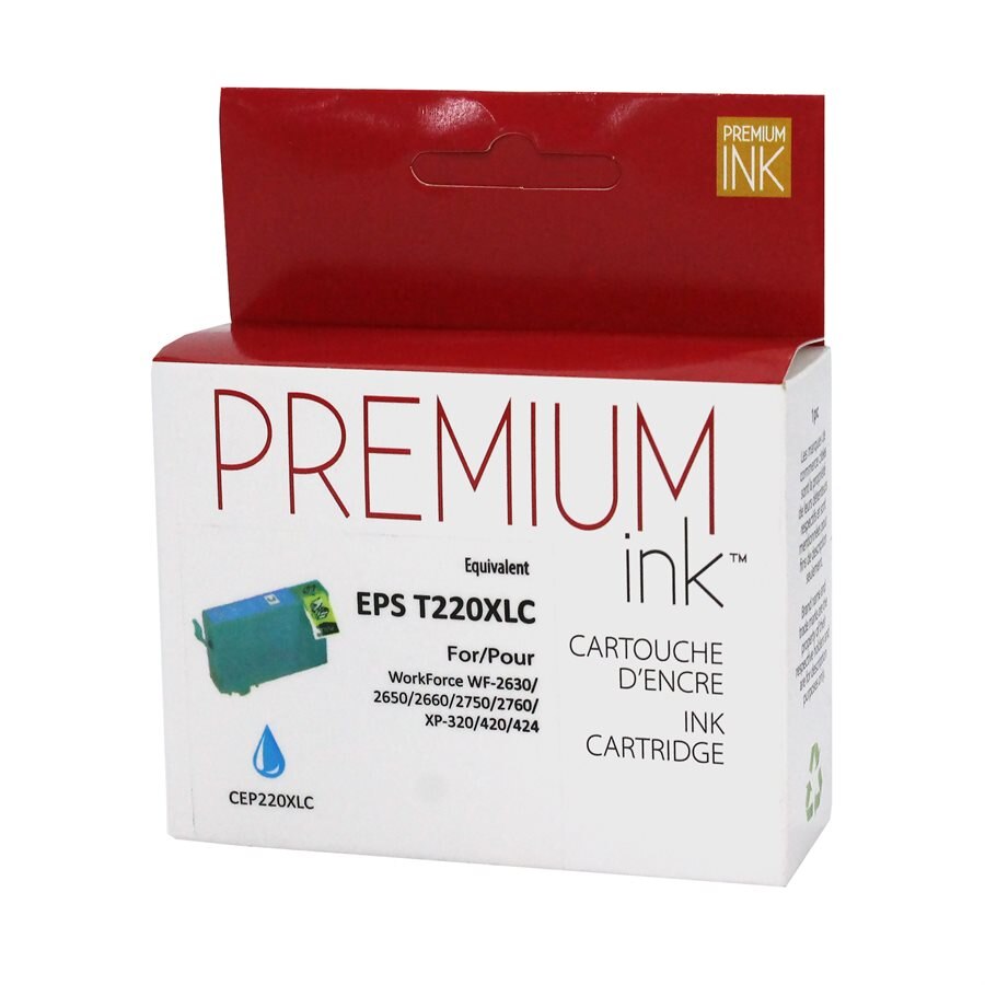 Epson T220XL220 - Alternative Cyan Premium Ink